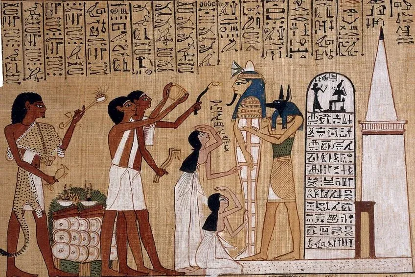 The Timeless Magic of Ancient Egyptian Paint. A Testament to Endurance