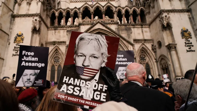 Julian Assange Released from UK Prison Following US Plea Deal: Now Heading Home to Australia post image